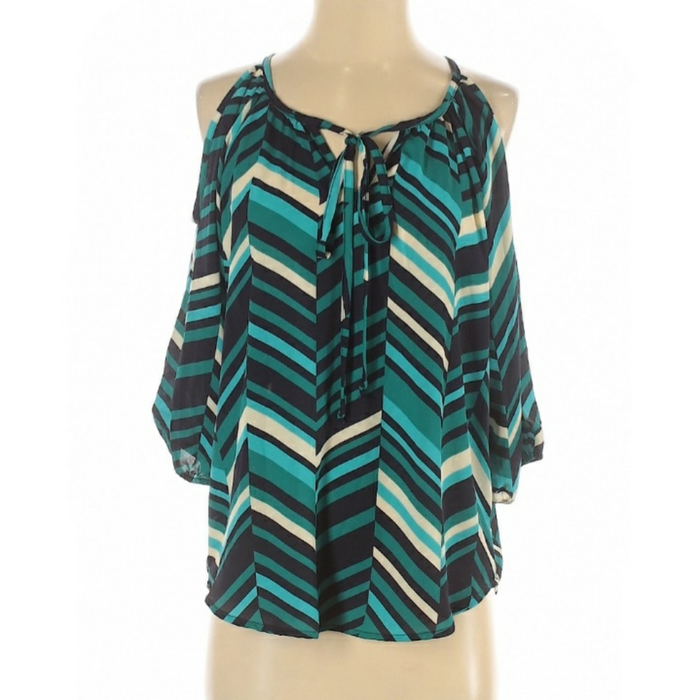 Anthropologie 3/4 Sleeve Blouse Size S